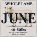 Whole Lamb (40–50 lbs) (June)